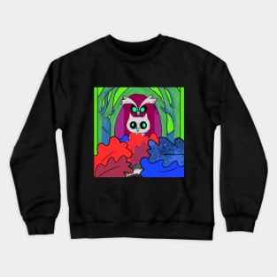 Owl Tree Spirits Crewneck Sweatshirt